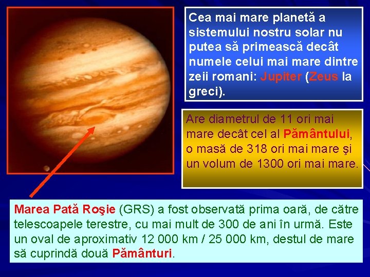 Cea mai mare planetă a sistemului nostru solar nu putea să primească decât numele