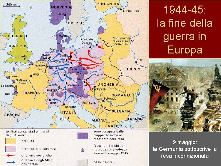 1944 -45: la fine della guerra in Europa • 25 agosto 1944: gli alleati