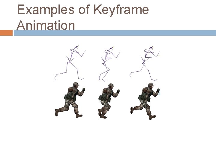 Examples of Keyframe Animation 