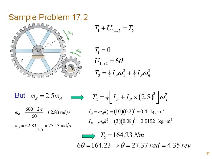 Sample Problem 17. 2 But 11 