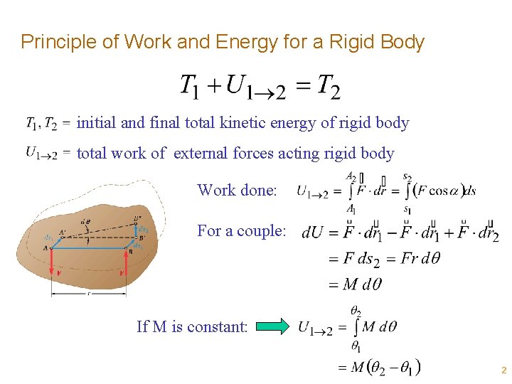 ENGR 214 Chapter 17 Plane Motion of Rigid