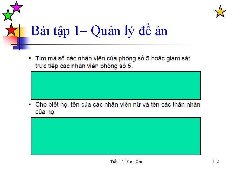 Bài tập 1– Quản lý đề án Trần Thi Kim Chi 102 