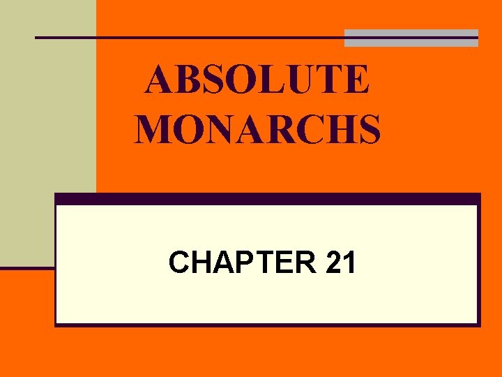 ABSOLUTE MONARCHS CHAPTER 21 