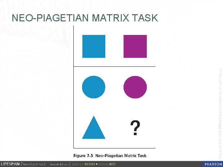 NEO-PIAGETIAN MATRIX TASK 