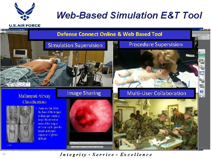 Web-Based Simulation E&T Tool Defense Connect Online & Web Based Tool Simulation Supervision Image