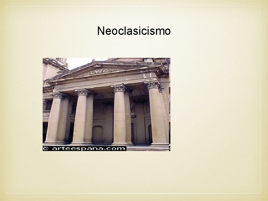 Neoclasicismo 