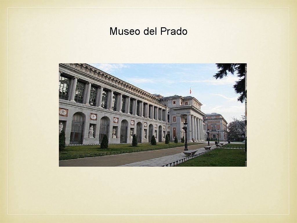 Museo del Prado 