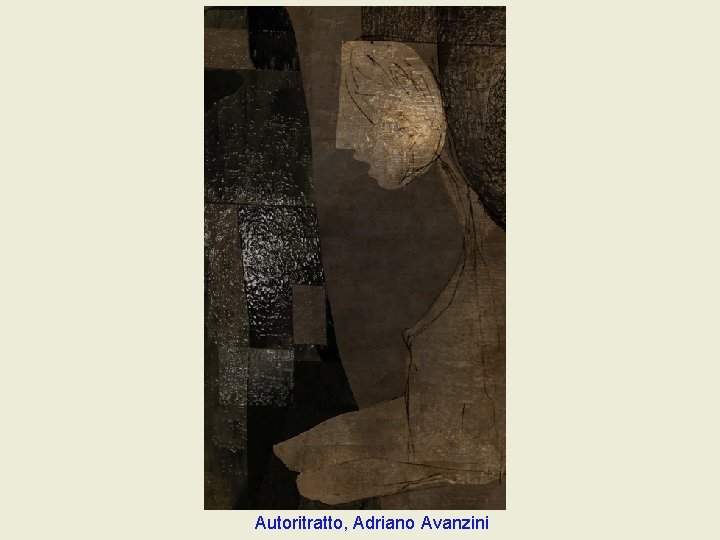 Autoritratto, Adriano Avanzini Autoritratto, Adriano Avanzini
