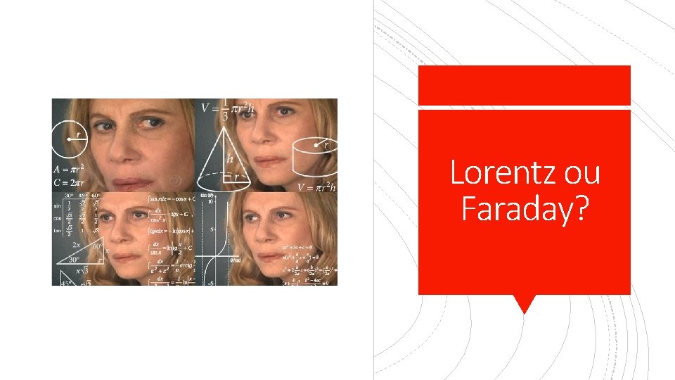 Lorentz ou Faraday? 