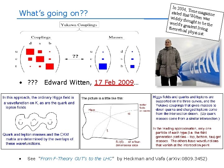 What’s going on? ? • ? ? ? • In 2004 , T stated What’s going on? ? • ? ? ? • In 2004 , T stated