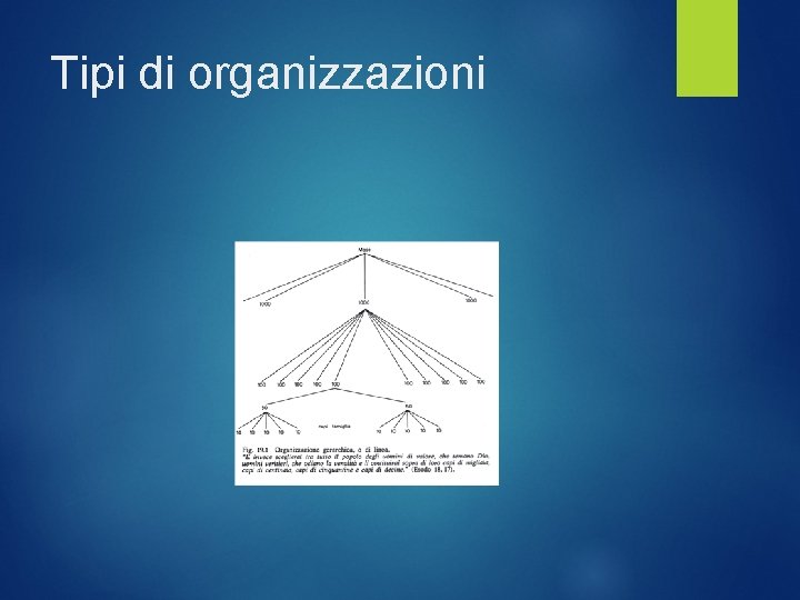 Tipi di organizzazioni 