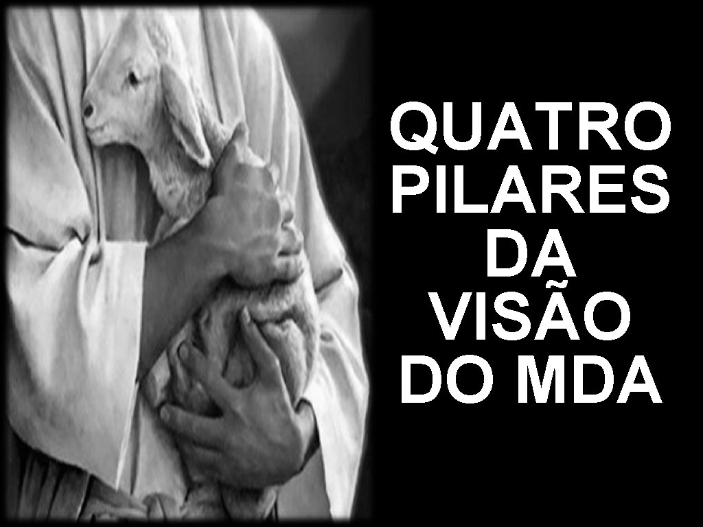 QUATRO PILARES DA VISÃO DO MDA 