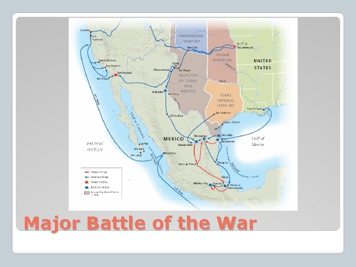 Major Battle of the War 