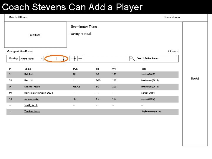 Coach Stevens Can Add a Player 