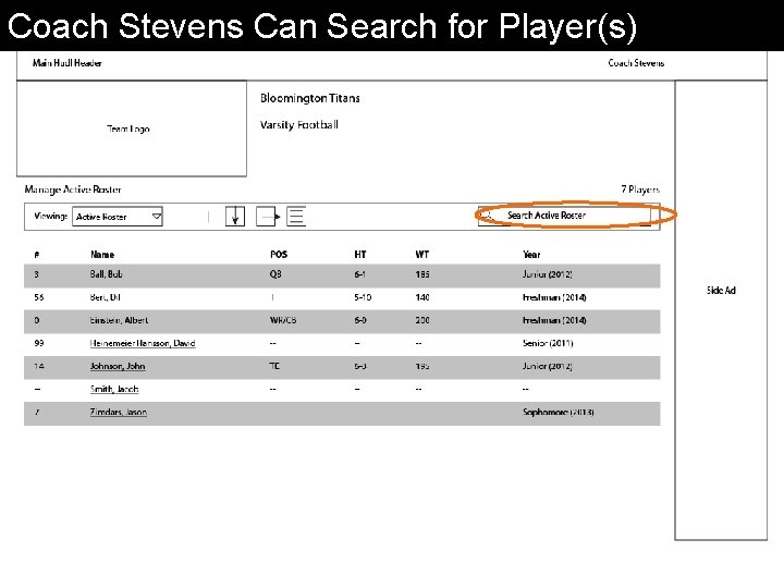 Coach Stevens Can Search for Player(s) 