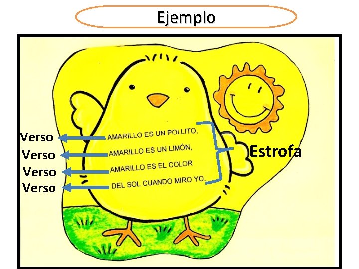 Ejemplo Verso Estrofa 