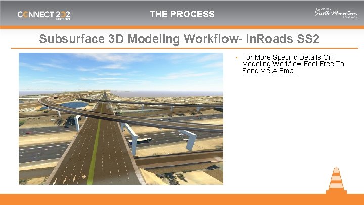 THE PROCESS Subsurface 3 D Modeling Workflow- In. Roads SS 2 ▪ For More