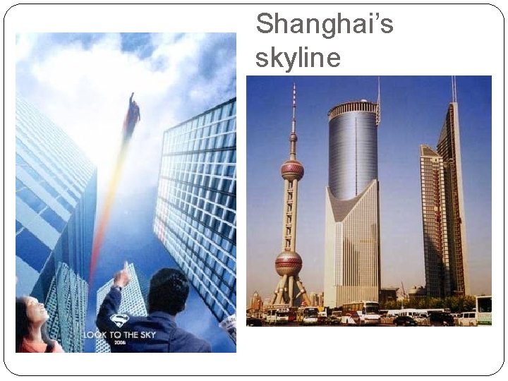 Shanghai’s skyline 