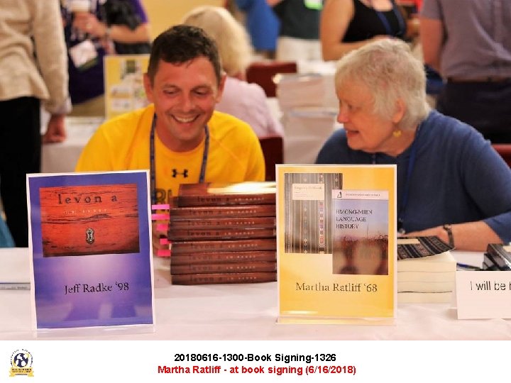 20180616 -1300 -Book Signing-1326 Martha Ratliff - at book signing (6/16/2018) 