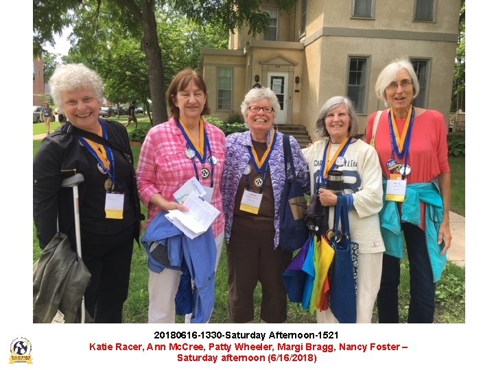 20180616 -1330 -Saturday Afternoon-1521 Katie Racer, Ann Mc. Cree, Patty Wheeler, Margi Bragg, Nancy