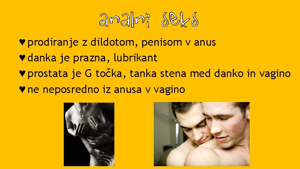 ♥ prodiranje z dildotom, penisom v anus ♥ danka je prazna, lubrikant ♥ prostata