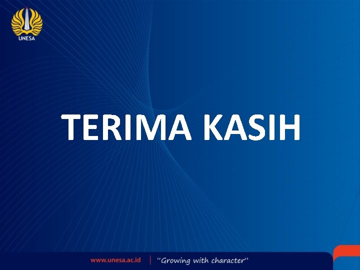 TERIMA KASIH 