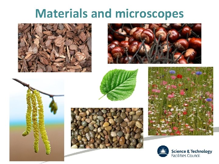 Materials and microscopes 