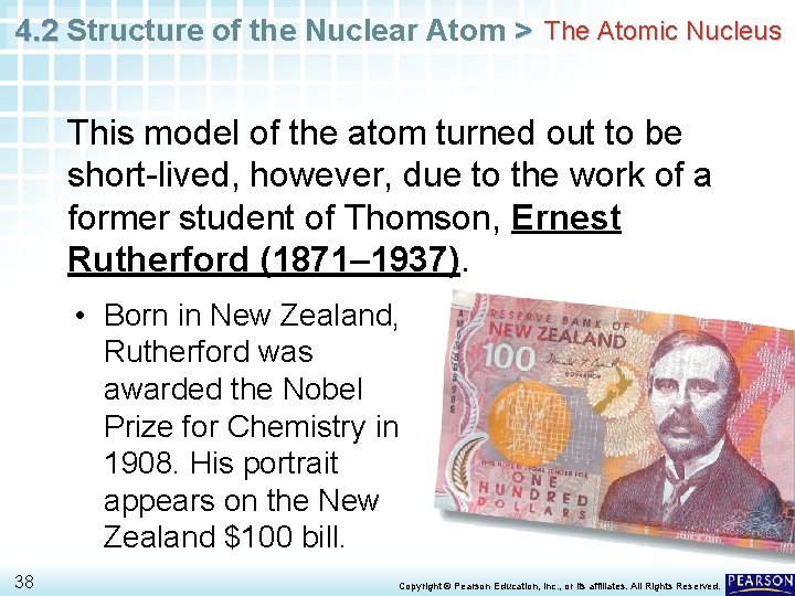 4. 2 Structure of the Nuclear Atom > The Atomic Nucleus This model of