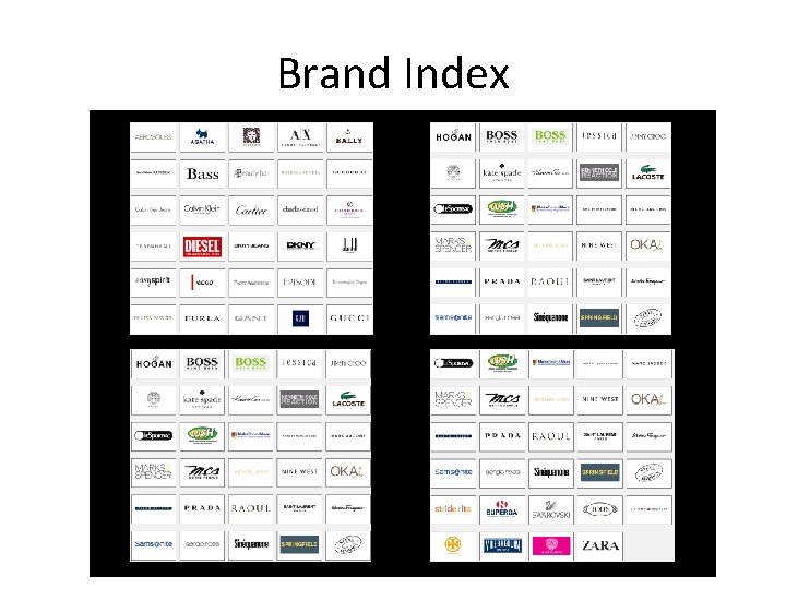 Brand Index 