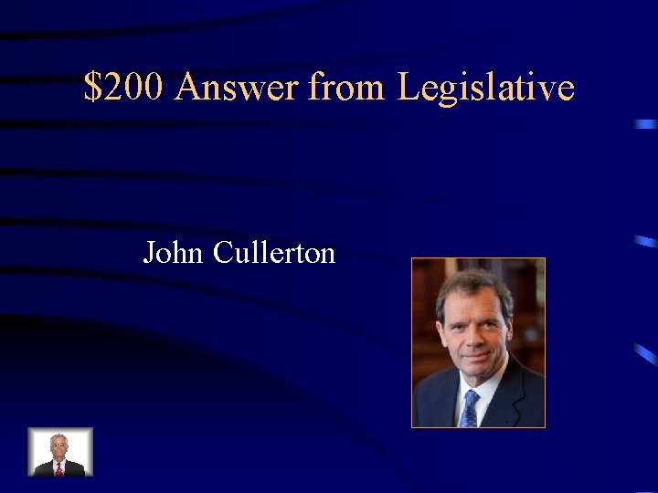 $200 Answer from Legislative John Cullerton 