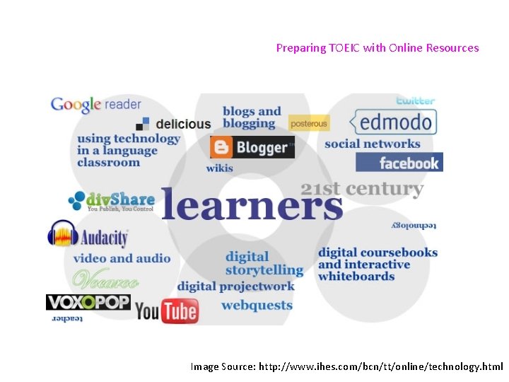 Preparing TOEIC with Online Resources Image Source: http: //www. ihes. com/bcn/tt/online/technology. html 