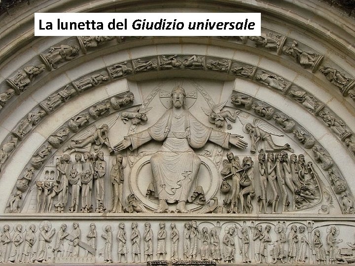 La lunetta del Giudizio universale 