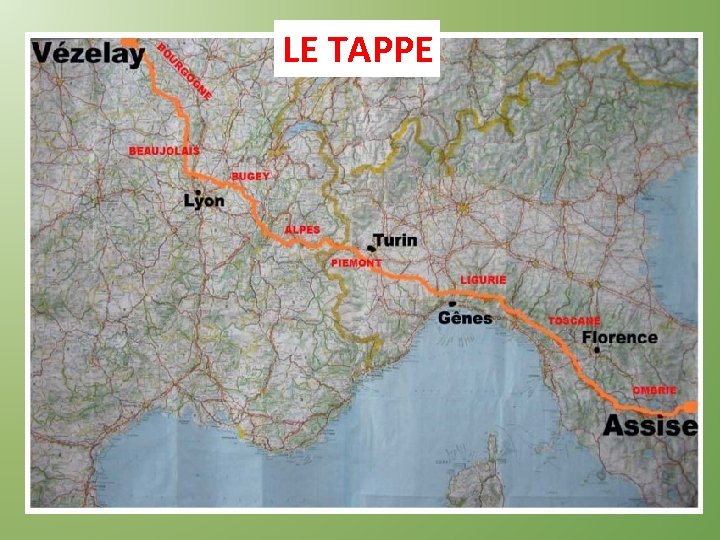 LE TAPPE 