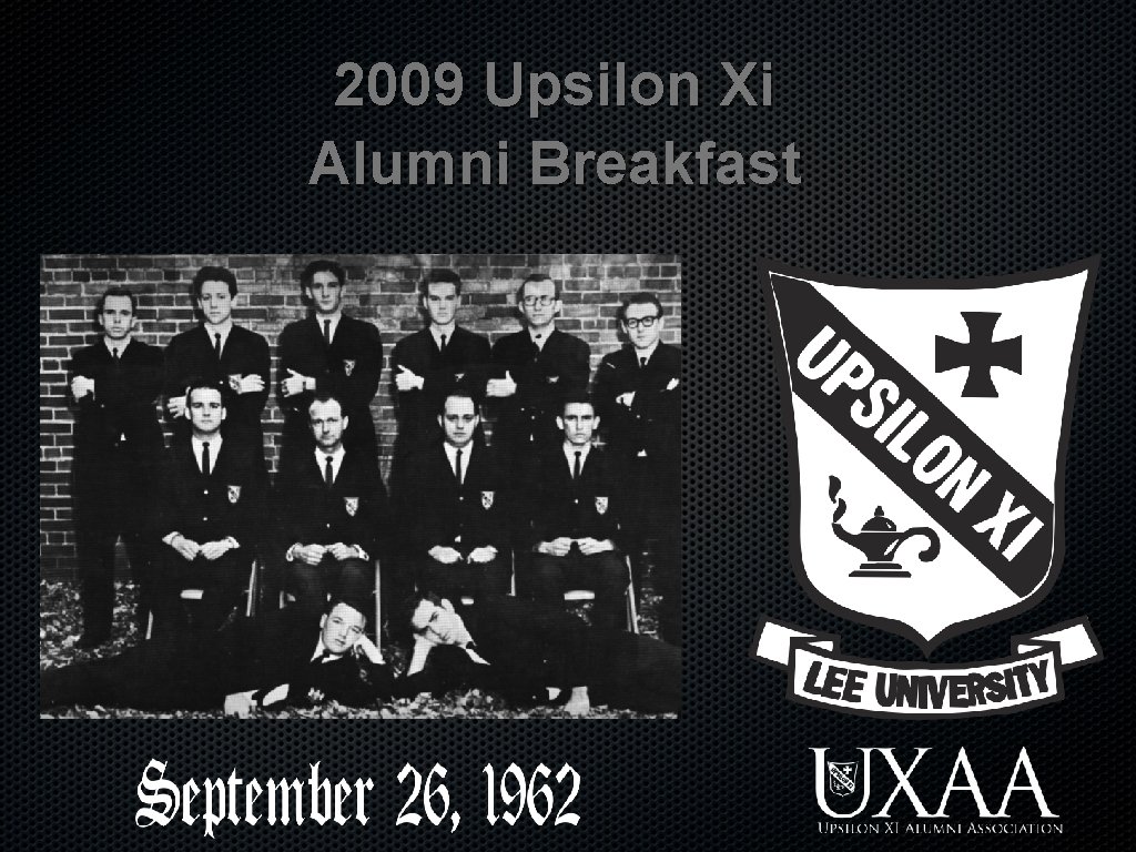 2009 Upsilon Xi Alumni Breakfast 