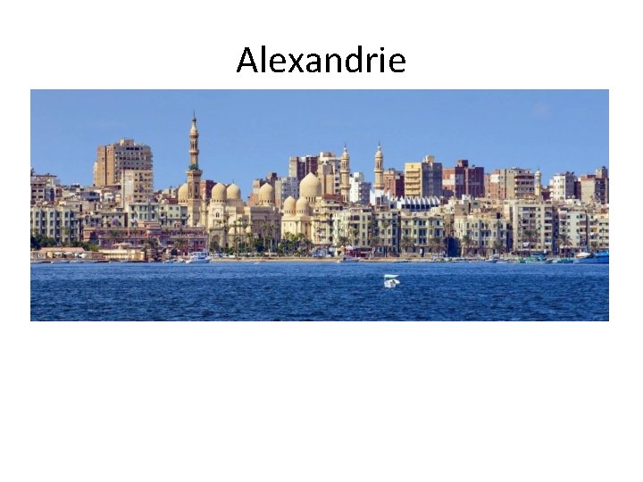 Alexandrie 