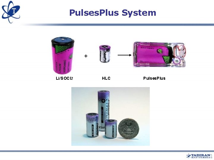 Pulses. Plus System + Li/SOCl 2 HLC Pulses. Plus Pulses. Plus System + Li/SOCl 2 HLC Pulses. Plus