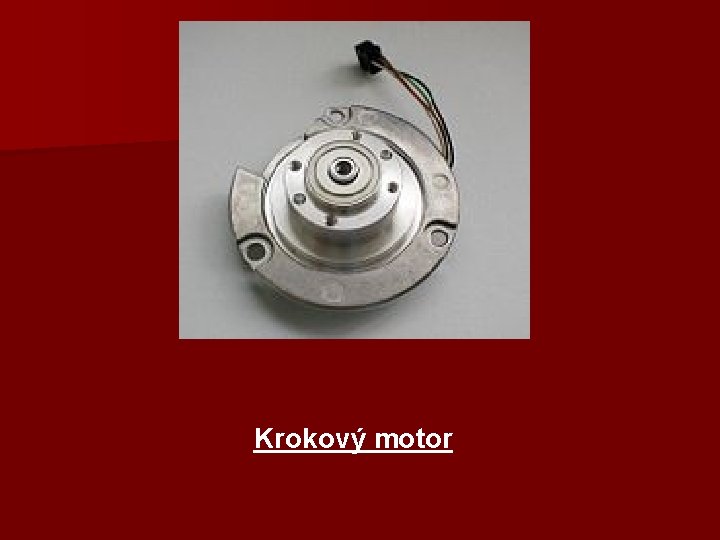 Krokový motor 