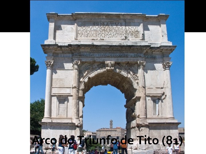 Arco do Triunfo de Tito (81) 