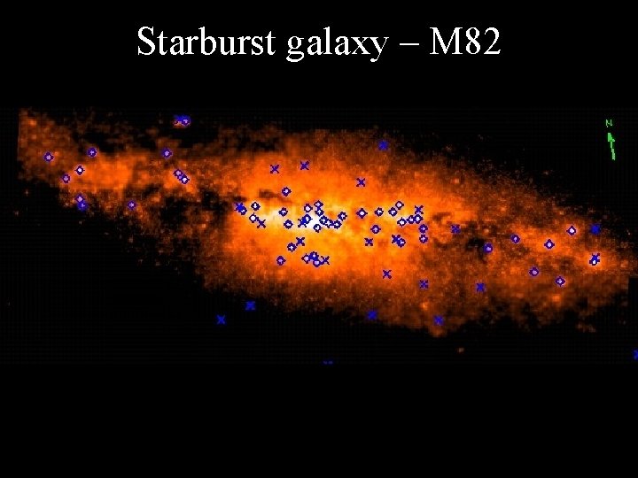 Starburst galaxy – M 82 