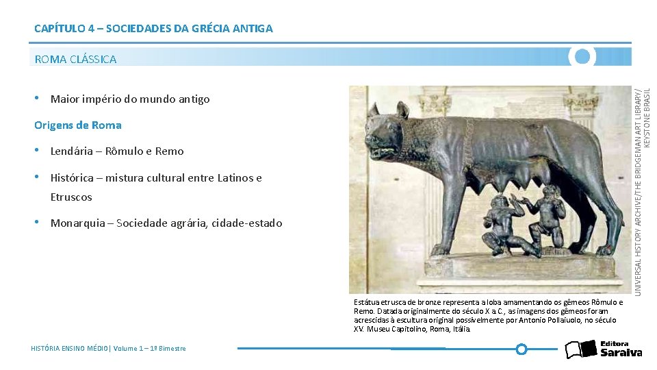 CAPÍTULO 4 – SOCIEDADES DA GRÉCIA ANTIGA UNIVERSAL HISTORY ARCHIVE/THE BRIDGEMAN ART LIBRARY/ KEYSTONE