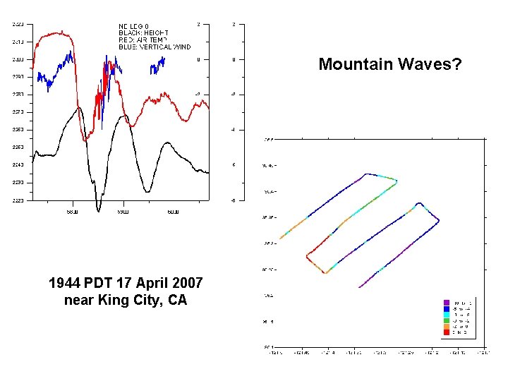 Mountain Waves? 1944 PDT 17 April 2007 near King City, CA 