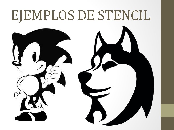 EJEMPLOS DE STENCIL 