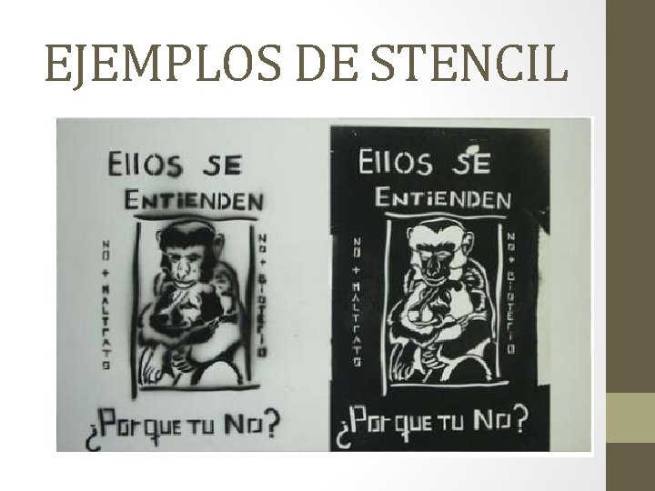 EJEMPLOS DE STENCIL 