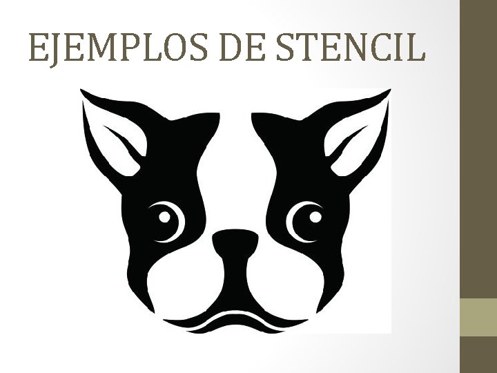 EJEMPLOS DE STENCIL 