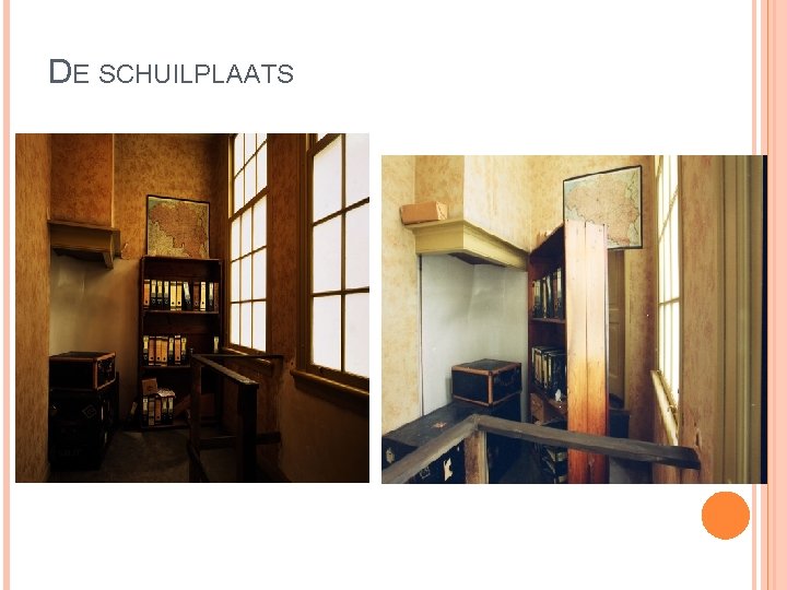 DE SCHUILPLAATS DE SCHUILPLAATS