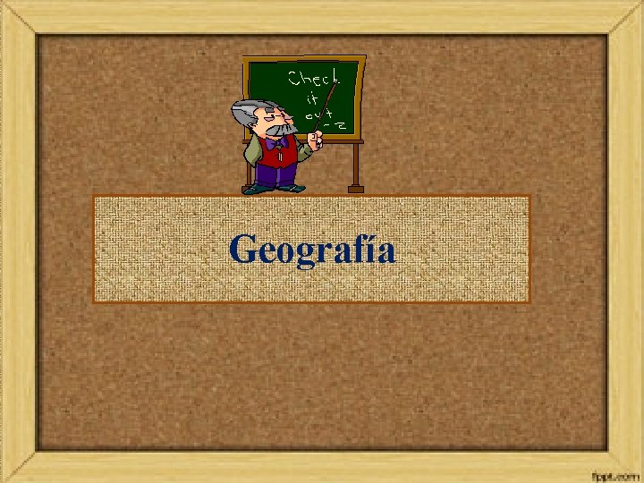 Geografía 