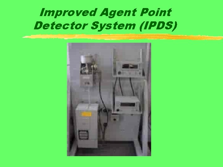 Improved Agent Point Detector System (IPDS) 