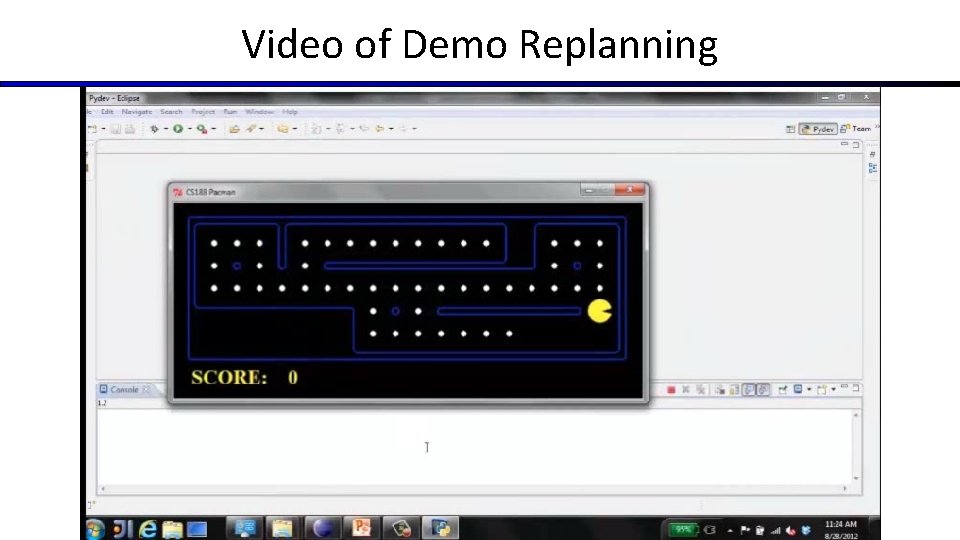 Video of Demo Replanning Video of Demo Replanning