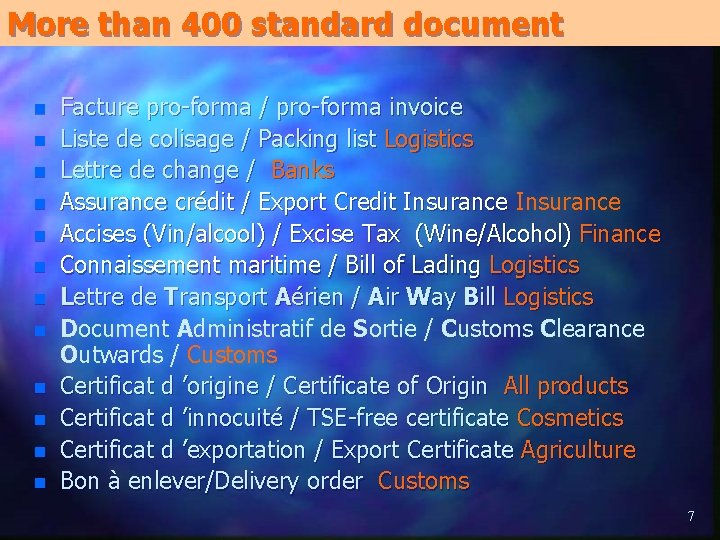 More than 400 standard document n n n Facture pro-forma / pro-forma invoice Liste More than 400 standard document n n n Facture pro-forma / pro-forma invoice Liste