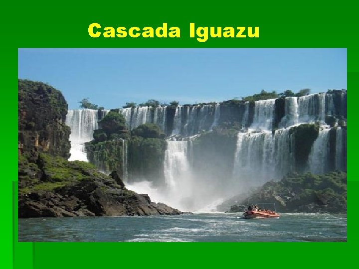 Cascada Iguazu 